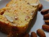 Cake salé à la carotte et aux amandes