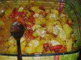 Gratin pommes de terre tomates mozzarella