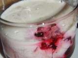 Panacotta aux fruits rouges