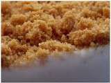 Verrines aux kiwis, crumble