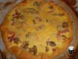 Quiche – Champignons, lardons –