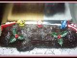 Buche au chocolat