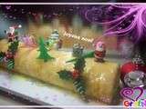 Buche de noel au citron