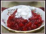 Compote fraises/ pommes