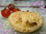 Crumble poireaux saumon