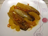 Endives braisées et caramélisés à l'orange