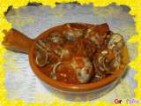 Escargots a la sauce piquante