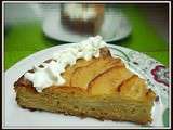 Gâteau aux pommes,cacahuètes et caramel