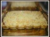 Gateau crumble aux prunes