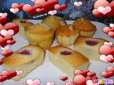 Mini financiers a la framboises