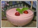 Mousse aux fraises