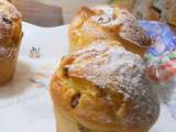 Muffins au yaourt, citron et baies de goji