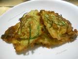 Paillassons de courgettes