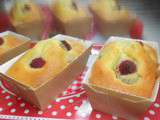 Petits cake aux framboises