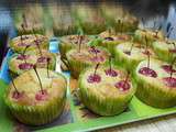 Petits clafoutis soufflés au cerises