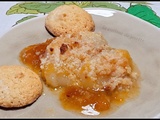 Poires au gratin et sa marmelade d'abricots / autour d'un ingrédient #125