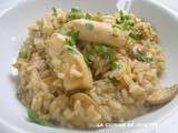 Risotto champignons et poulet