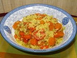 Riz aux carottes et aux épices