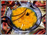 Salade d'oranges aux épices