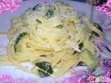 Tagliatelles aux courgettes