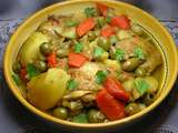 Tajine de poulet aux olives