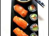 Confection de Maki, california maki et sushi