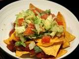 Nachos aux haricots rouges