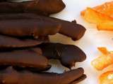 Orangettes au chocolat | La cuisine de Josie