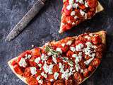 Tatin de tomates cerises et feta