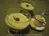 Verrine de mousse ultra light (légère) au café