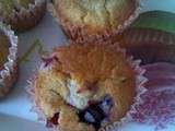 Cupcakes aux fruits rouges