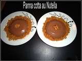 Panna cotta au Nutella