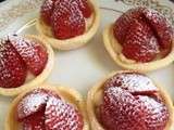 Tartelettes fraises ou framboises