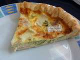 Quiche au camembert, brocolis et jambon