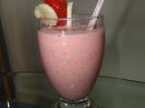 Smoothie fraise-banane