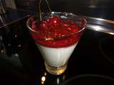 Panna cotta aux fruits rouges