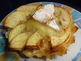 Tartelette pomme et camembert