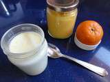 Yaourt au clementine curd