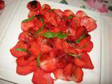 Carpaccio de fraises