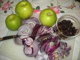 Chutney de pommes Granny-Smith