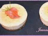 Cheese-cakes au saumon fumé