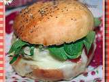 Hambuger de poulet aux herbes