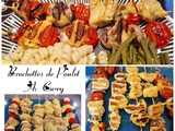 Brochettes de Poulet au Curry