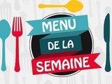 ✏ Menu Semaine 1 Année 2024 ✏