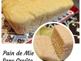 Pain de Mie Sans Croûte Cuisson Vapeur