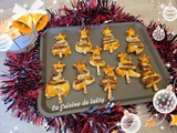 Sapins de Noël feuilletés Chocolat Praliné