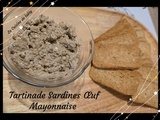 Tartinade Sardines Oeuf Mayonnaise