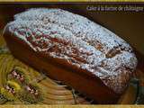 Cake à la farine de châtaigne corse