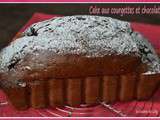 Cake aux courgettes et chocolat