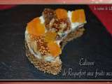 Calisson de Roquefort aux fruits secs